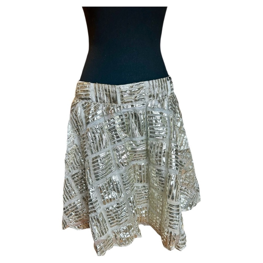 Alice + Olivia Knee-Length A-Line Skirt